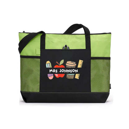 Customized Name teacher Tote Bag