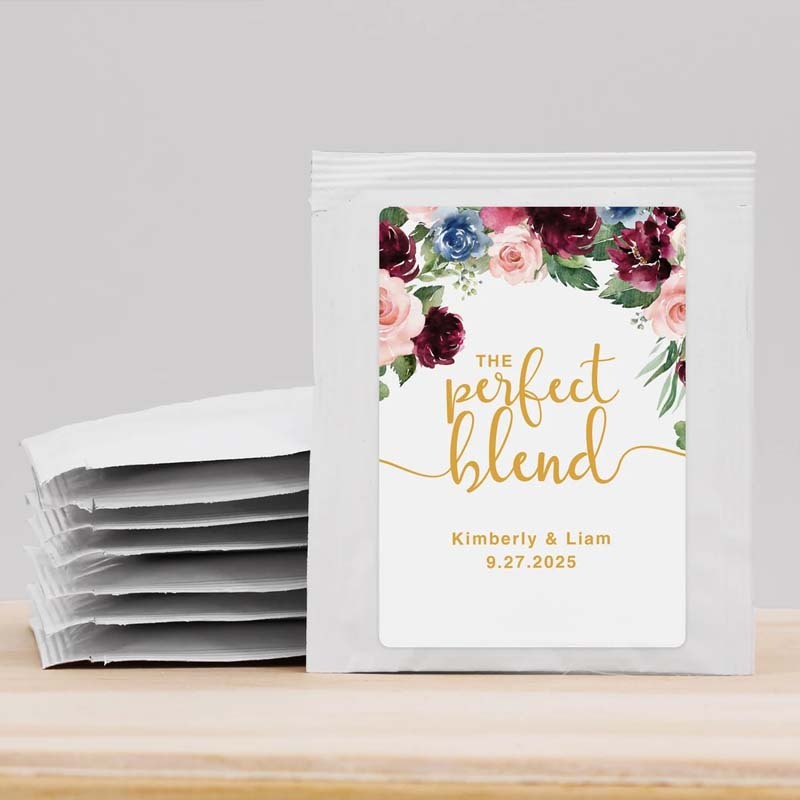 Custom Wedding Favor Tea Perfect Blend Wedding Favors