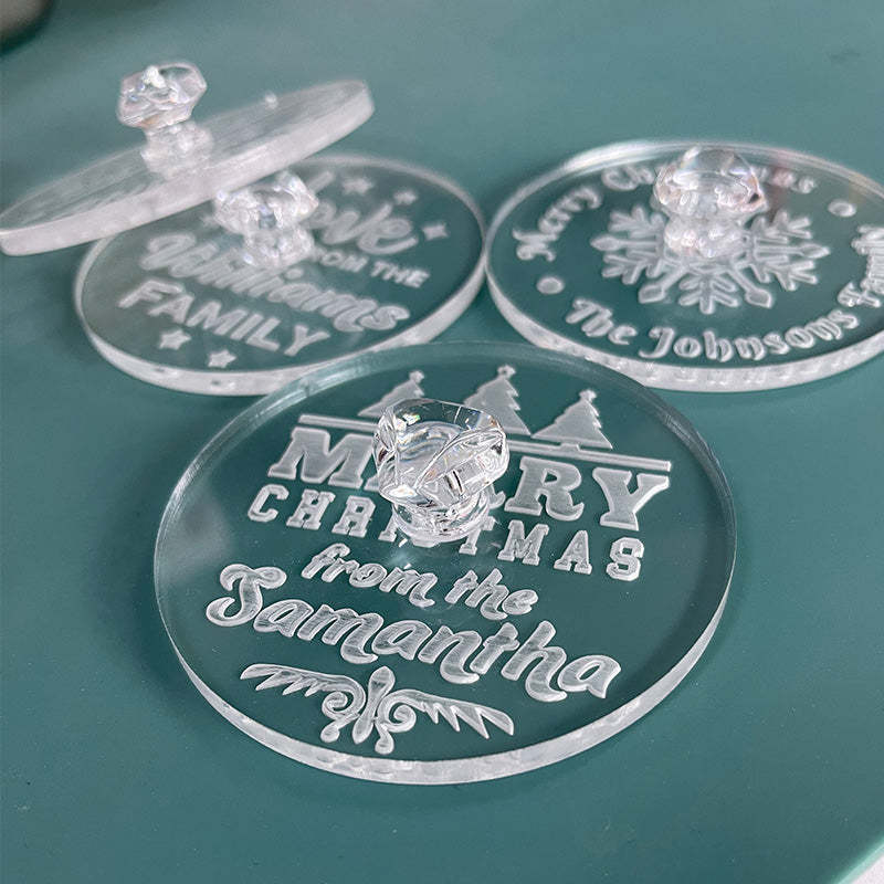 Personalized Christmas Cookie Cutter Gift Cookie From