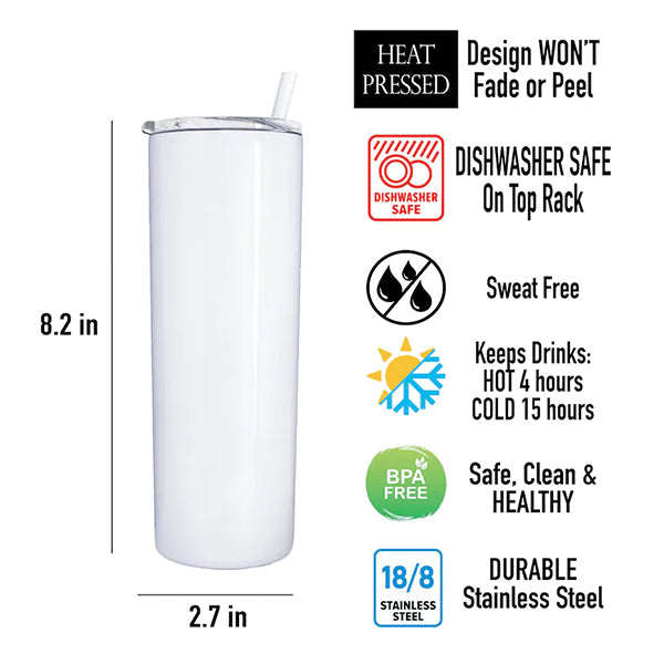 This Girl Loves Horses 20 OZ Tumbler