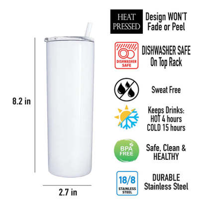 This Girl Loves Horses 20 OZ Tumbler