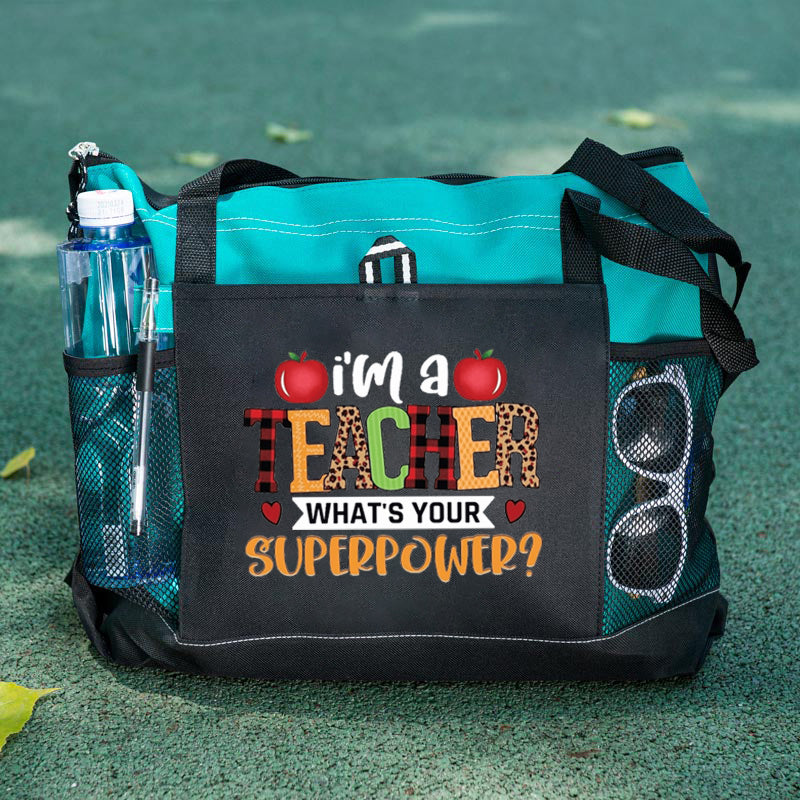 I'm a Teacher What's Your Superpower Tote Bag