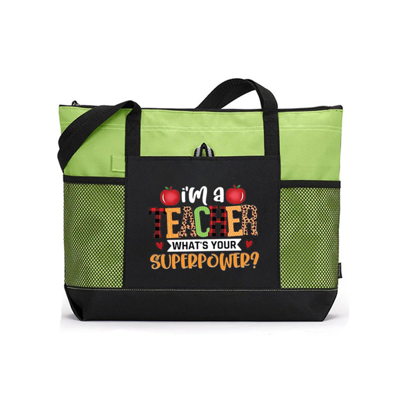 I'm a Teacher What's Your Superpower Tote Bag