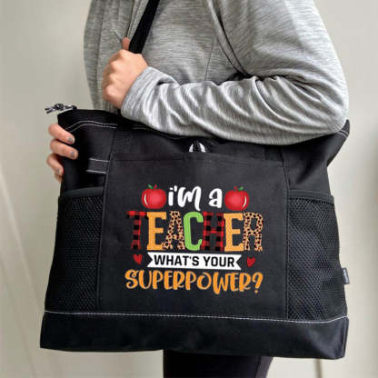 I'm a Teacher What's Your Superpower Tote Bag