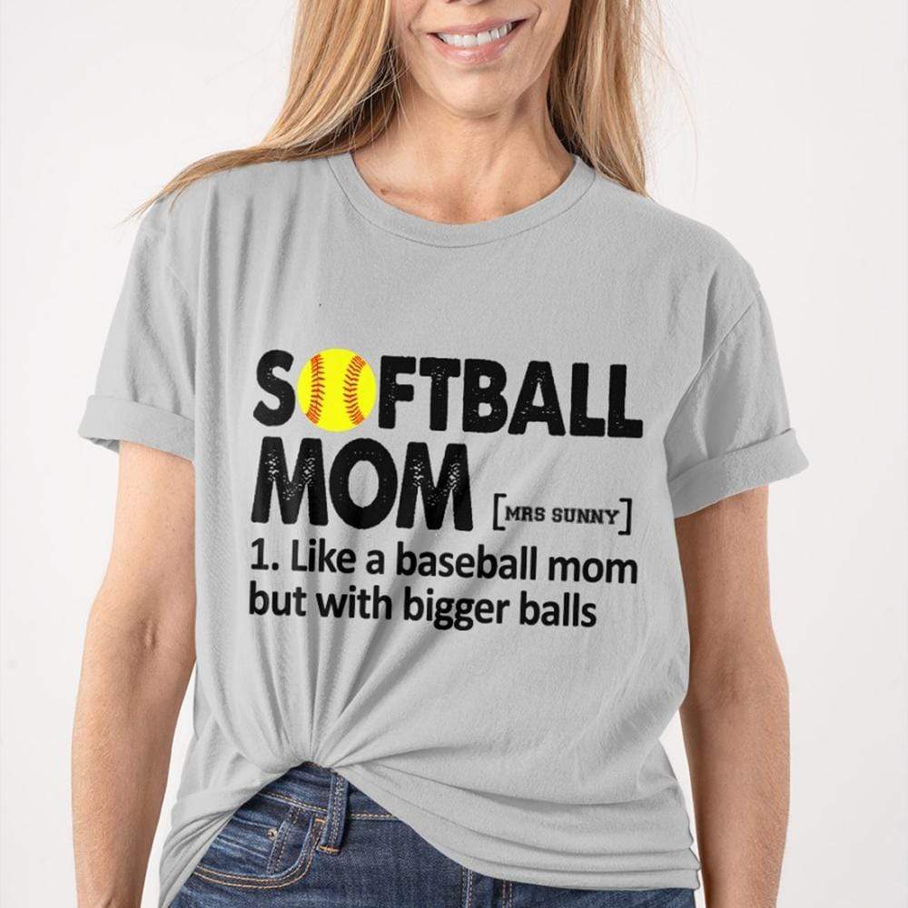 Softball Mom And Dad Shirt