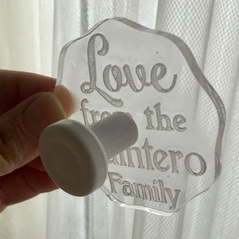 Baby Shower Cookie Stamp, Baby Feet Party Favors