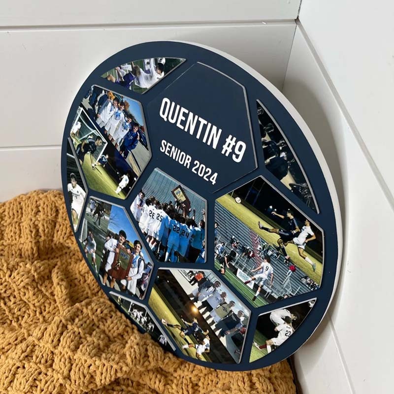 Personalized Senior Sports Gifts - Photo Collage Sports Lover Gifts Graduation Gifts