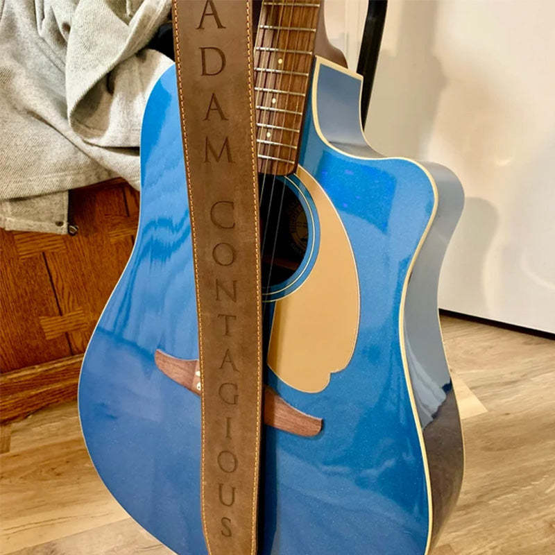 Guitar Strap, Personalize Guitar Strap, Leather Guitar Strap