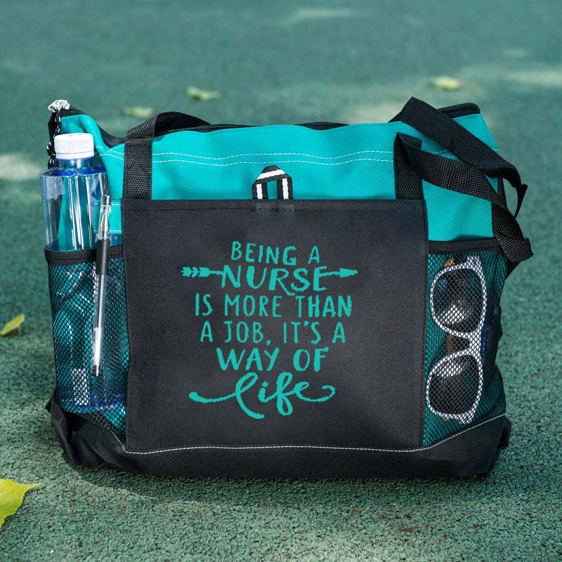 Being a Nurse Life Tote Bag, Nurse Appreciation Gift