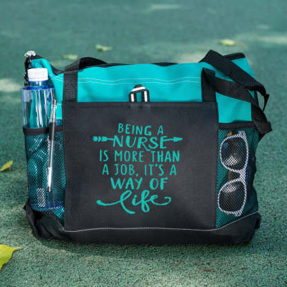 Being a Nurse Life Tote Bag, Nurse Appreciation Gift
