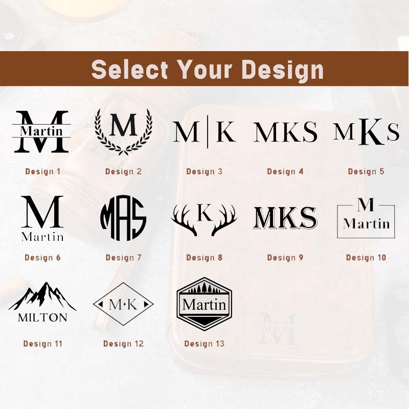 Custom Leather Travel Cigar Box Case For Cigar Accessories