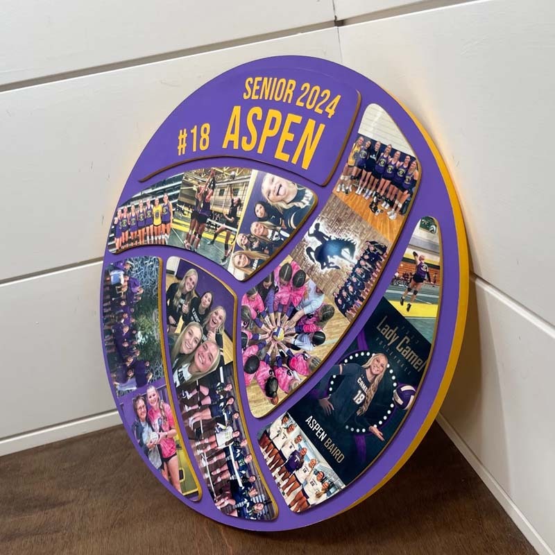 Personalized Senior Sports Gifts - Photo Collage Sports Lover Gifts Graduation Gifts