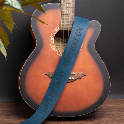 Guitar Strap, Personalize Guitar Strap, Leather Guitar Strap