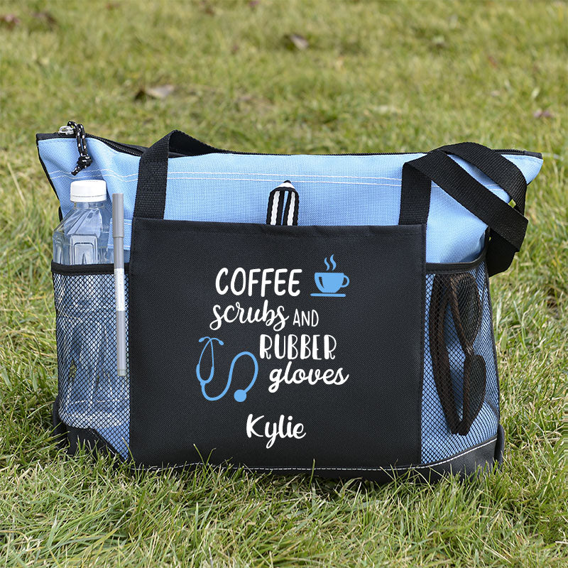 Nurse Tote Bag, Personalized Nurse Tote Bag, Custom Tote Bag