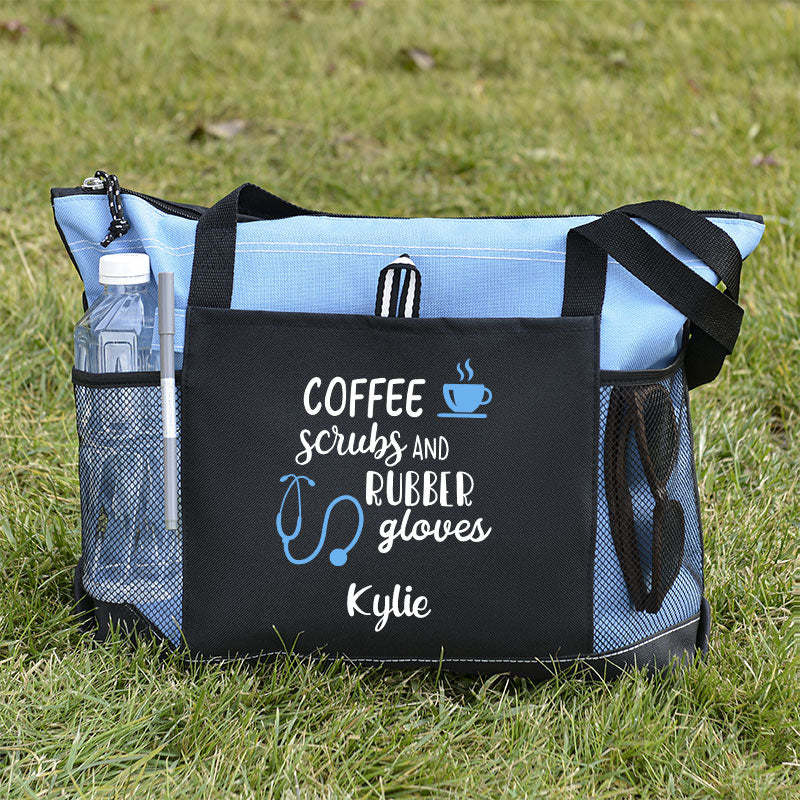 Nurse Tote Bag, Personalized Nurse Tote Bag, Custom Tote Bag