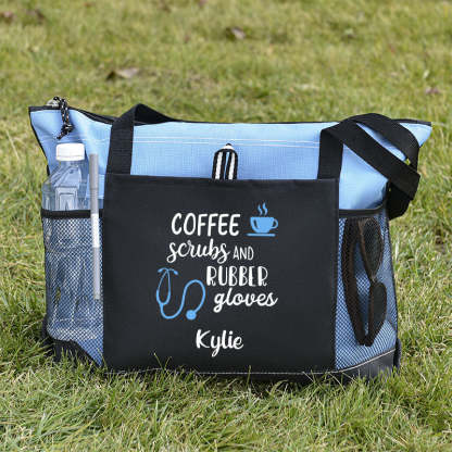 Nurse Tote Bag, Personalized Nurse Tote Bag, Custom Tote Bag