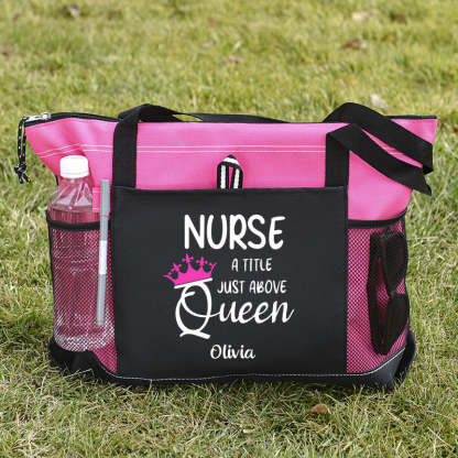 Nurse Tote Bag, Personalized Nurse Tote Bag, Custom Tote Bag