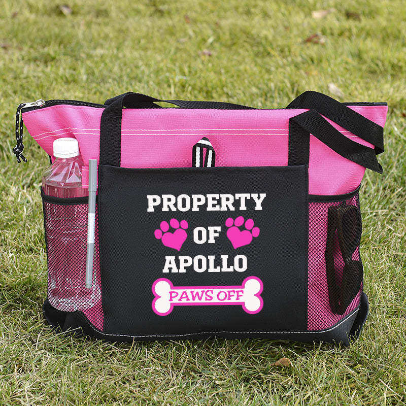 Personalized dog Tote Bag, Pet Travel Tote