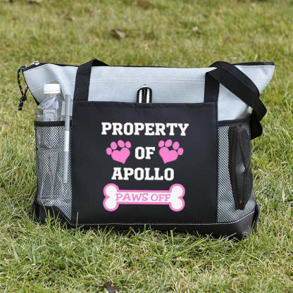 Personalized dog Tote Bag, Pet Travel Tote