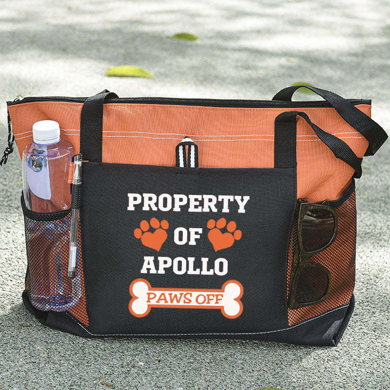 Personalized dog Tote Bag, Pet Travel Tote