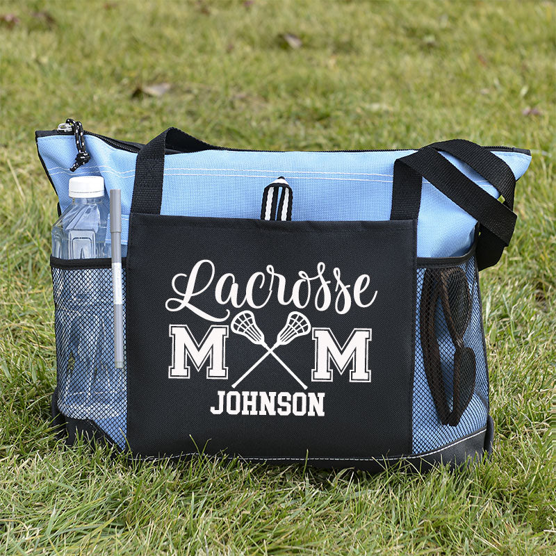 Personalized Ball Mom Tote Bag , Sports Bag