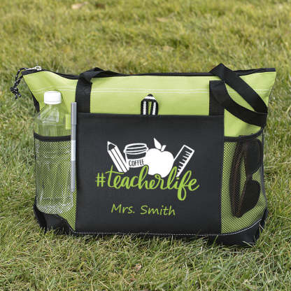 Personalized Teacher Life Tote Bag