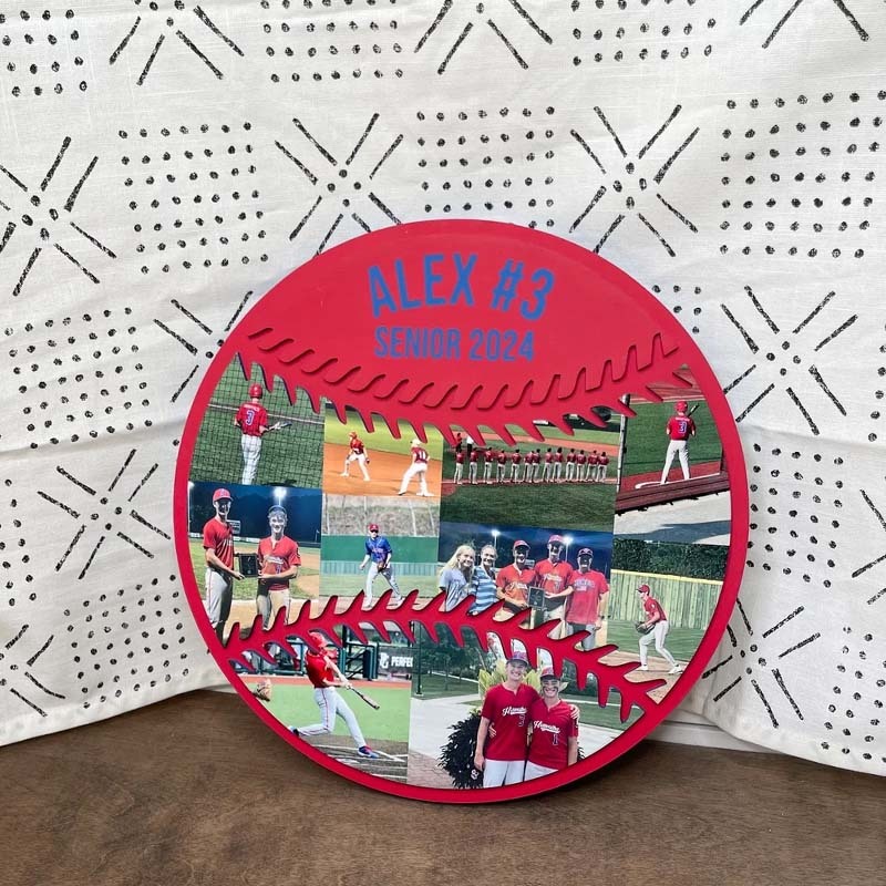 Personalized Senior Sports Gifts - Photo Collage Sports Lover Gifts Graduation Gifts