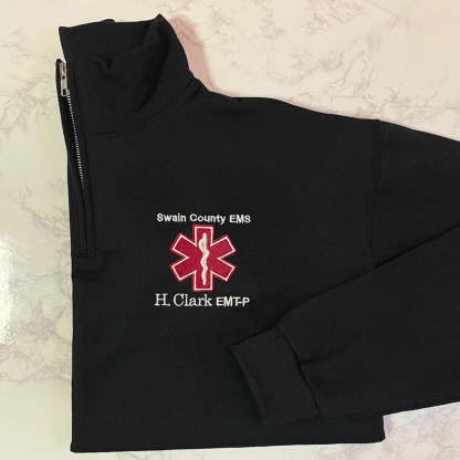 EMT EMS Pullover Sweatshirt Jacket