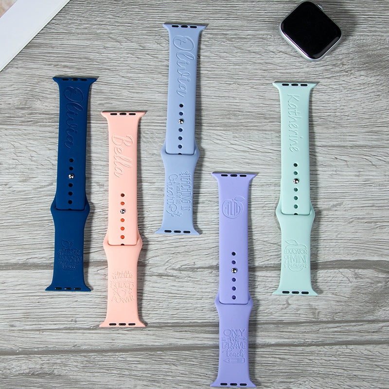 Teacher Custom Engraved Watch Band