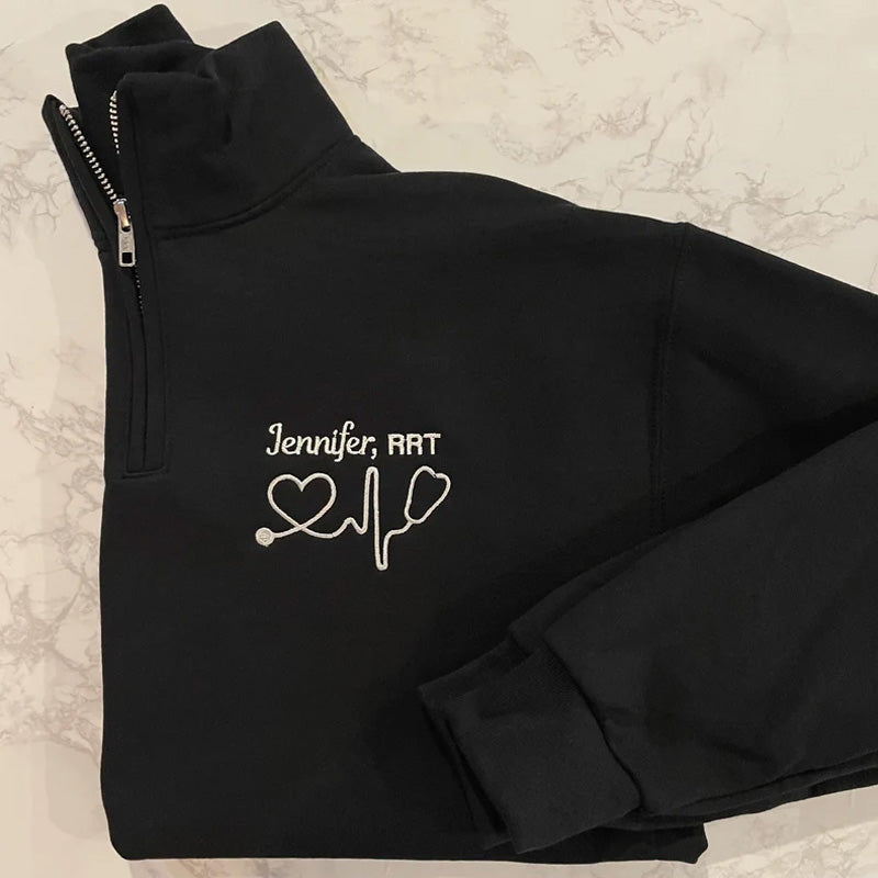 Nurse Stethoscope Pullover Sweatshirt Jacket Gift For Nurse