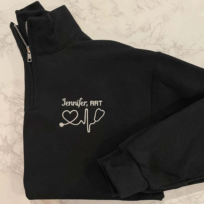 Nurse Stethoscope Pullover Sweatshirt Jacket Gift For Nurse