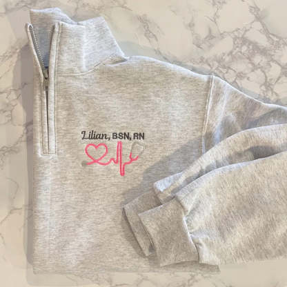 Nurse Stethoscope Pullover Sweatshirt Jacket Gift For Nurse