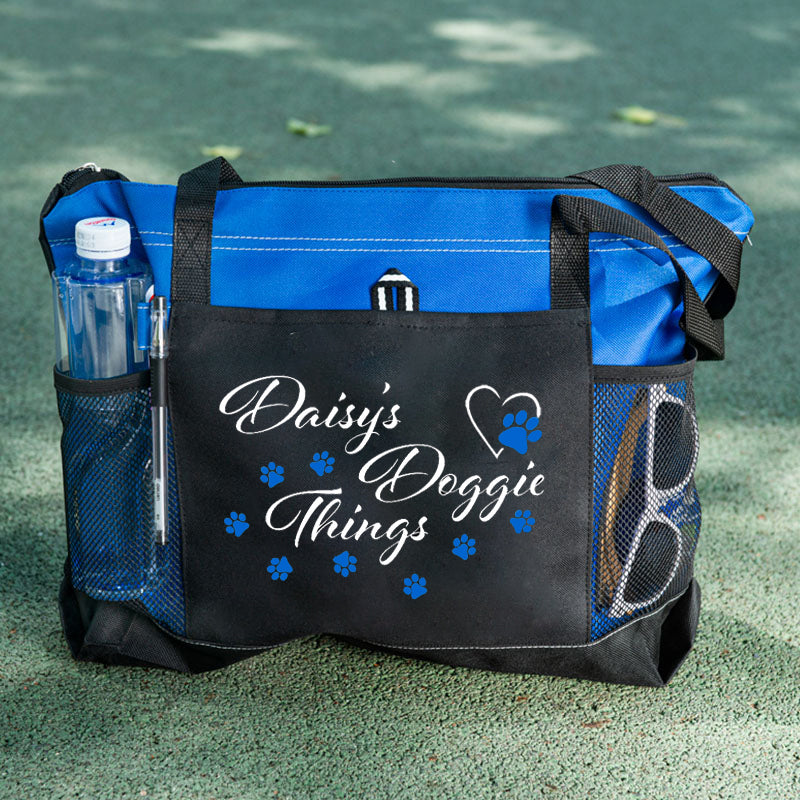 Personalized  Doggie Tote Bag