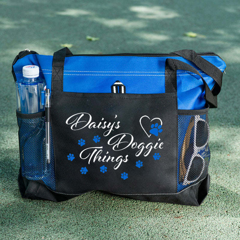 Personalized  Doggie Tote Bag