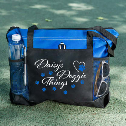 Personalized  Doggie Tote Bag