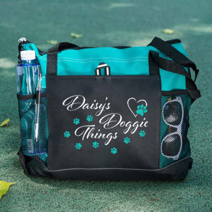 Personalized  Doggie Tote Bag