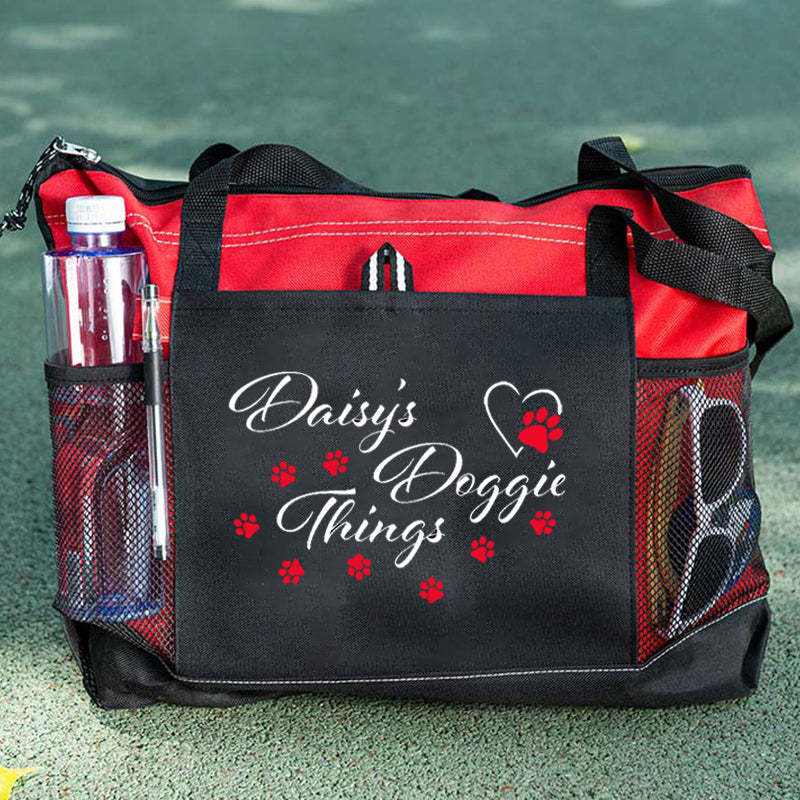 Personalized  Doggie Tote Bag