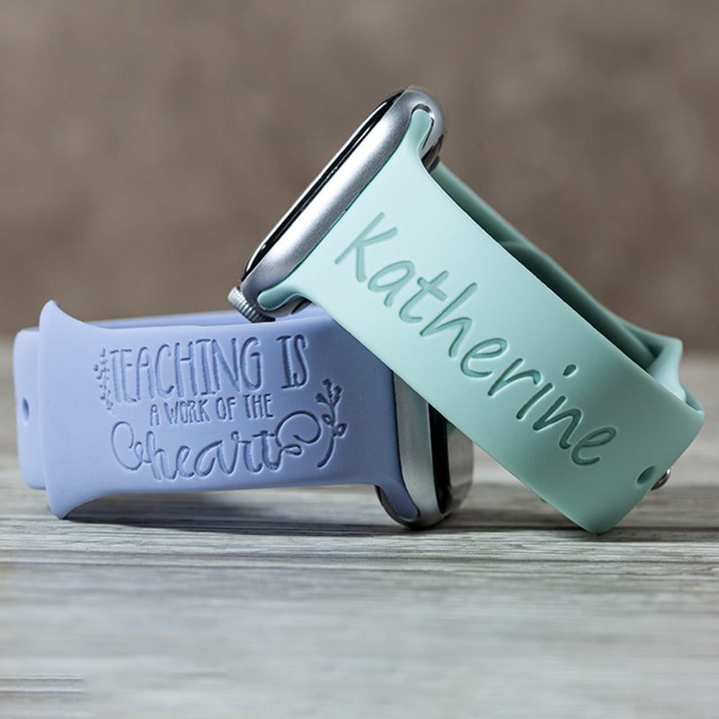 Teacher Custom Engraved Watch Band