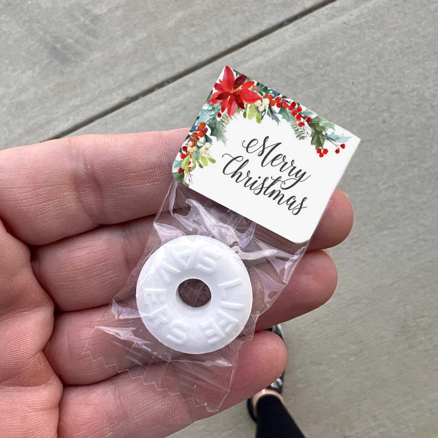 Personalized Christmas Candy Favors Cute Christmas Favors Christmas Mints