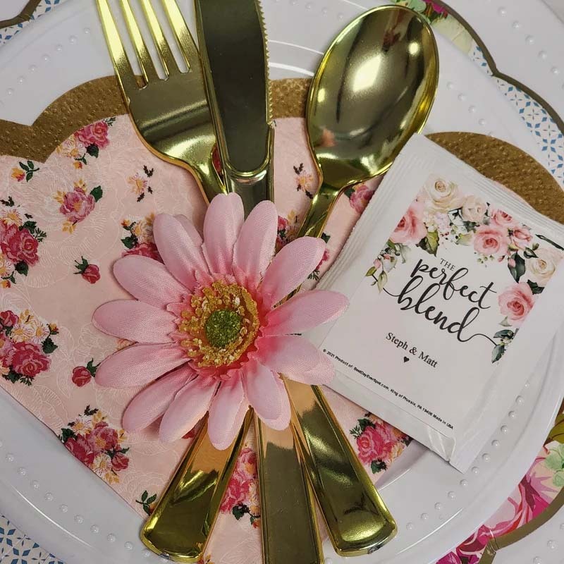 Custom Wedding Favor Tea Perfect Blend Wedding Favors