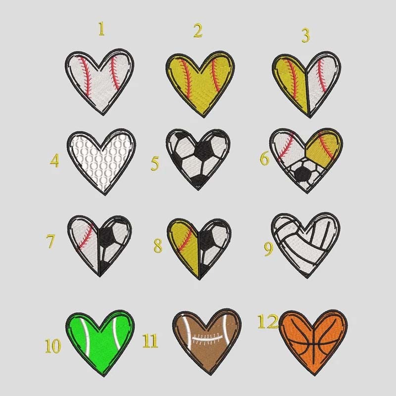 Baseball heart with Custom Number OR any Sports Criss Cross High Ponytail Messy Bun Cap Baseball Mom soccer mom Golf heart Gift Game Day