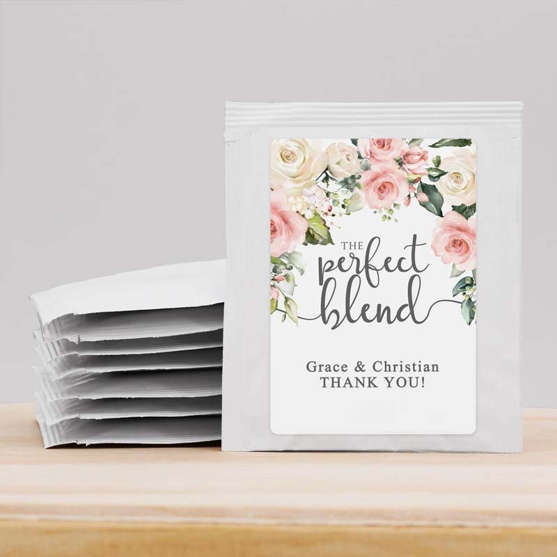 Custom Wedding Favor Tea Perfect Blend Wedding Favors