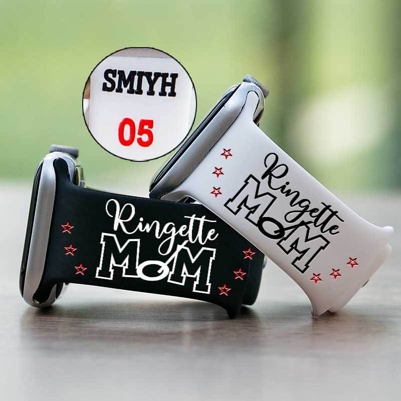 Personalized Silicone Bands Hockey Watch Bands, Hockey mom watch bands, Sport watch bands