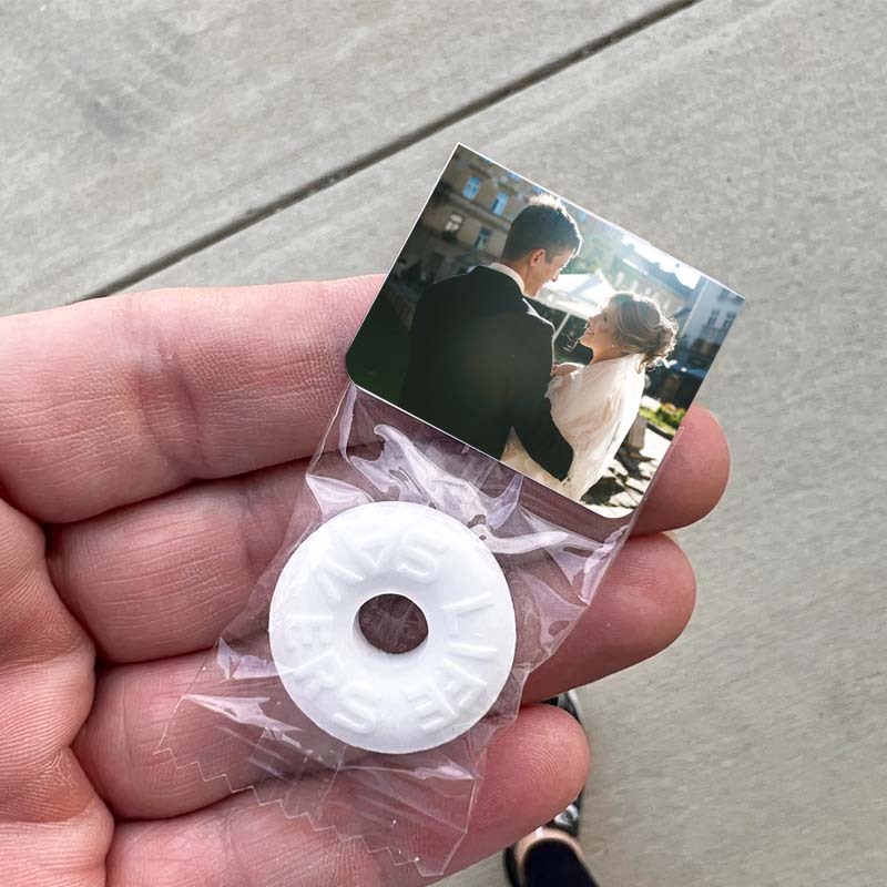 Mint to Be Wedding Favors Personalized Your Photo