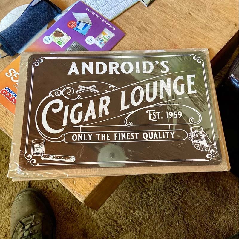 Personalized Cigar Lounge Sign Lounge Sign Man Cave
