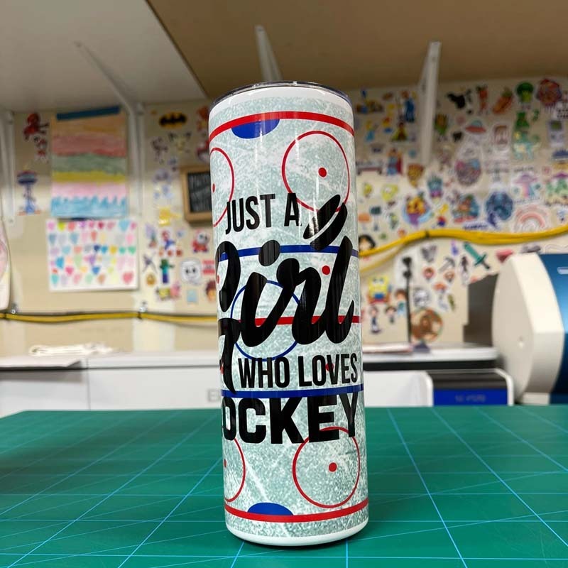 Custom Hockey Girl 20oz Tumbler