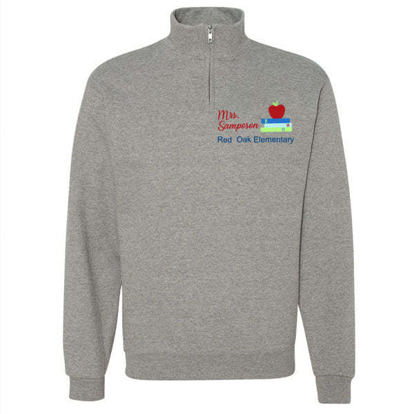 Embroidered Teacher Pullover Sweatshirt Jacket