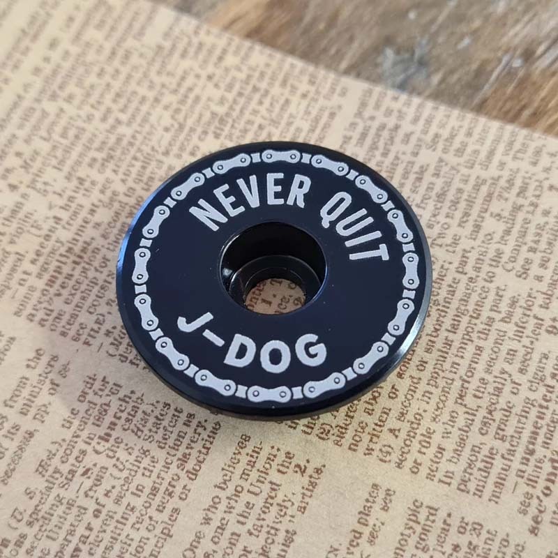 Custom Engraved Bike Headset Cap for Cyclists, Unique Gift Idea