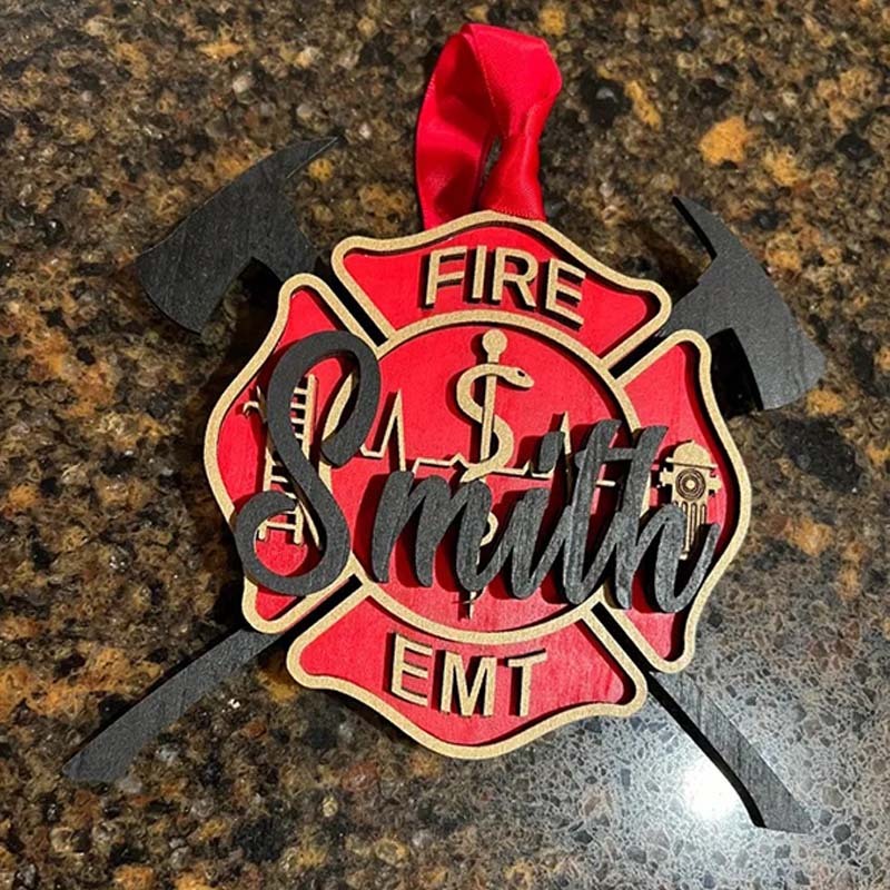 Police/Firefighter/EMT Ornament Christmas Tree Ornament