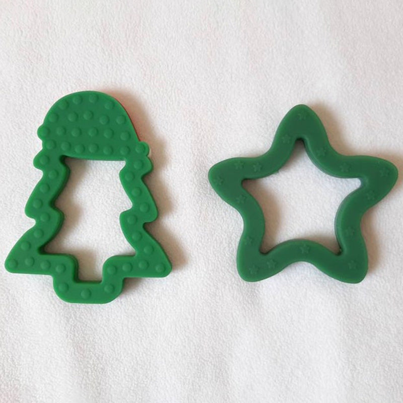 Christmas Baby Toy, Christmas Tree Teething Toy, Silicone teething toy